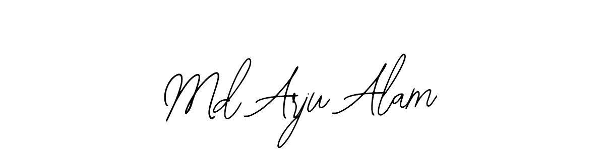 Bearetta-2O07w is a professional signature style that is perfect for those who want to add a touch of class to their signature. It is also a great choice for those who want to make their signature more unique. Get Md Arju Alam name to fancy signature for free. Md Arju Alam signature style 12 images and pictures png