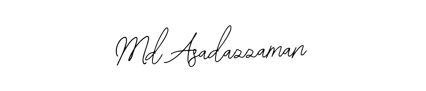 How to Draw Md Asadazzaman signature style? Bearetta-2O07w is a latest design signature styles for name Md Asadazzaman. Md Asadazzaman signature style 12 images and pictures png