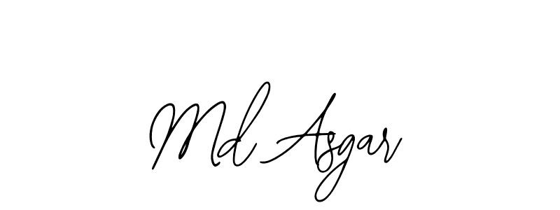 You should practise on your own different ways (Bearetta-2O07w) to write your name (Md Asgar) in signature. don't let someone else do it for you. Md Asgar signature style 12 images and pictures png