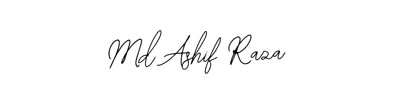 How to make Md Ashif Raza name signature. Use Bearetta-2O07w style for creating short signs online. This is the latest handwritten sign. Md Ashif Raza signature style 12 images and pictures png