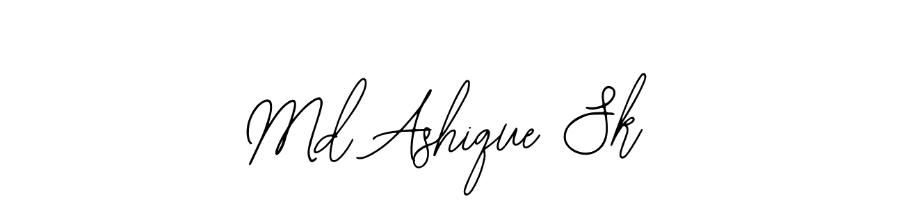 How to make Md Ashique Sk signature? Bearetta-2O07w is a professional autograph style. Create handwritten signature for Md Ashique Sk name. Md Ashique Sk signature style 12 images and pictures png