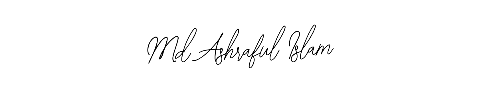 Similarly Bearetta-2O07w is the best handwritten signature design. Signature creator online .You can use it as an online autograph creator for name Md Ashraful Islam. Md Ashraful Islam signature style 12 images and pictures png