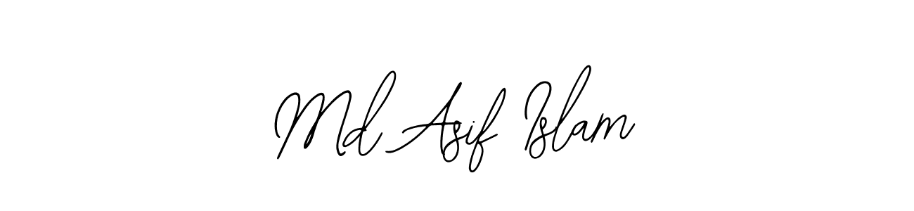 Use a signature maker to create a handwritten signature online. With this signature software, you can design (Bearetta-2O07w) your own signature for name Md Asif Islam. Md Asif Islam signature style 12 images and pictures png