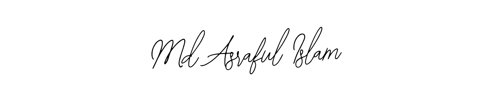 Design your own signature with our free online signature maker. With this signature software, you can create a handwritten (Bearetta-2O07w) signature for name Md Asraful Islam. Md Asraful Islam signature style 12 images and pictures png