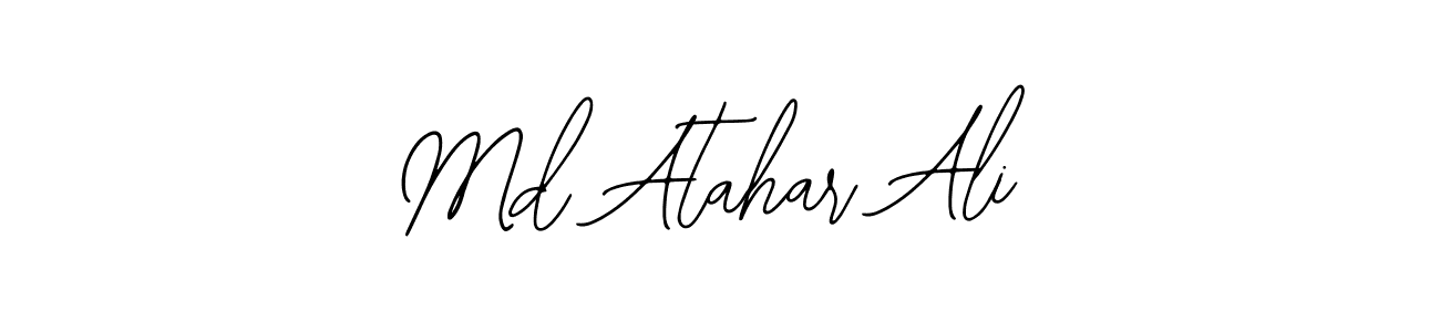 Make a beautiful signature design for name Md Atahar Ali. Use this online signature maker to create a handwritten signature for free. Md Atahar Ali signature style 12 images and pictures png