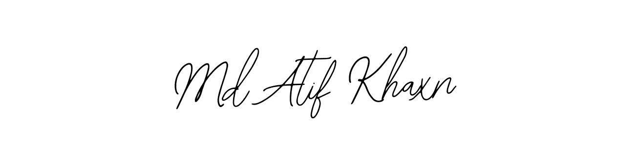 Md Atif Khaxn stylish signature style. Best Handwritten Sign (Bearetta-2O07w) for my name. Handwritten Signature Collection Ideas for my name Md Atif Khaxn. Md Atif Khaxn signature style 12 images and pictures png
