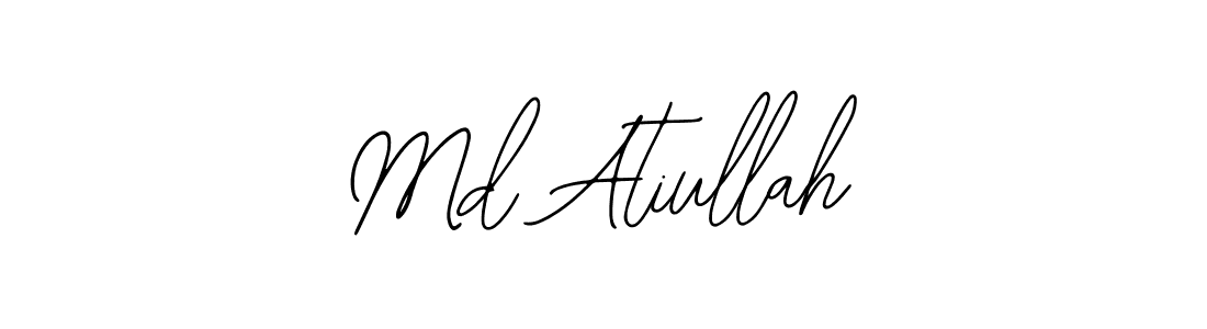 How to make Md Atiullah signature? Bearetta-2O07w is a professional autograph style. Create handwritten signature for Md Atiullah name. Md Atiullah signature style 12 images and pictures png