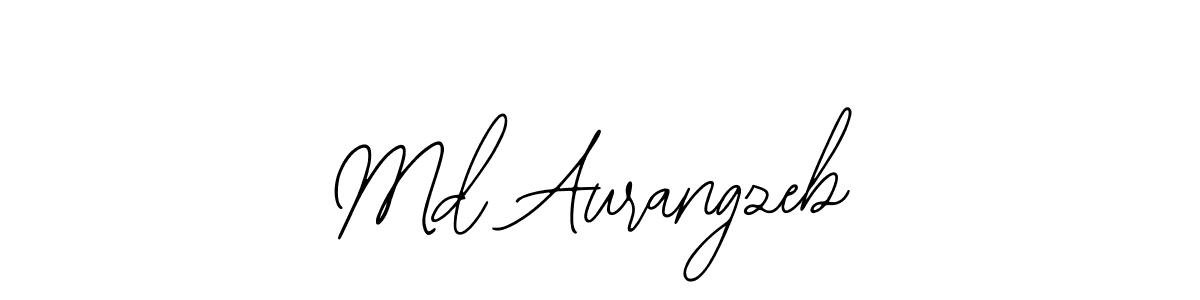 How to make Md Aurangzeb name signature. Use Bearetta-2O07w style for creating short signs online. This is the latest handwritten sign. Md Aurangzeb signature style 12 images and pictures png