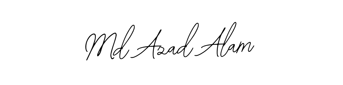 The best way (Bearetta-2O07w) to make a short signature is to pick only two or three words in your name. The name Md Azad Alam include a total of six letters. For converting this name. Md Azad Alam signature style 12 images and pictures png