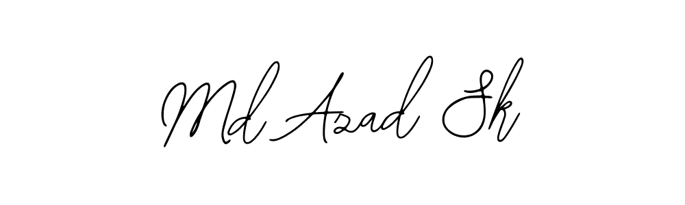 Design your own signature with our free online signature maker. With this signature software, you can create a handwritten (Bearetta-2O07w) signature for name Md Azad Sk. Md Azad Sk signature style 12 images and pictures png