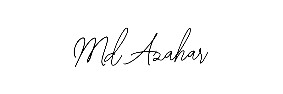 Make a beautiful signature design for name Md Azahar. With this signature (Bearetta-2O07w) style, you can create a handwritten signature for free. Md Azahar signature style 12 images and pictures png