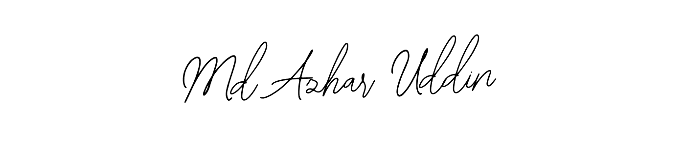 Design your own signature with our free online signature maker. With this signature software, you can create a handwritten (Bearetta-2O07w) signature for name Md Azhar Uddin. Md Azhar Uddin signature style 12 images and pictures png