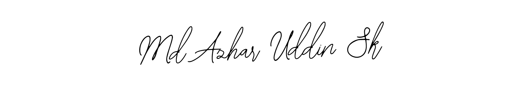 Create a beautiful signature design for name Md Azhar Uddin Sk. With this signature (Bearetta-2O07w) fonts, you can make a handwritten signature for free. Md Azhar Uddin Sk signature style 12 images and pictures png