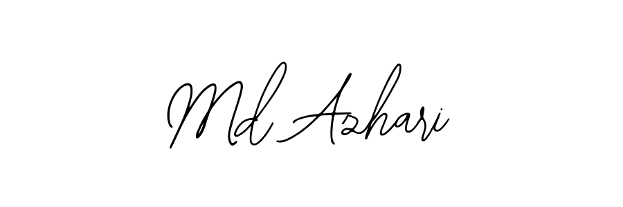 Similarly Bearetta-2O07w is the best handwritten signature design. Signature creator online .You can use it as an online autograph creator for name Md Azhari. Md Azhari signature style 12 images and pictures png