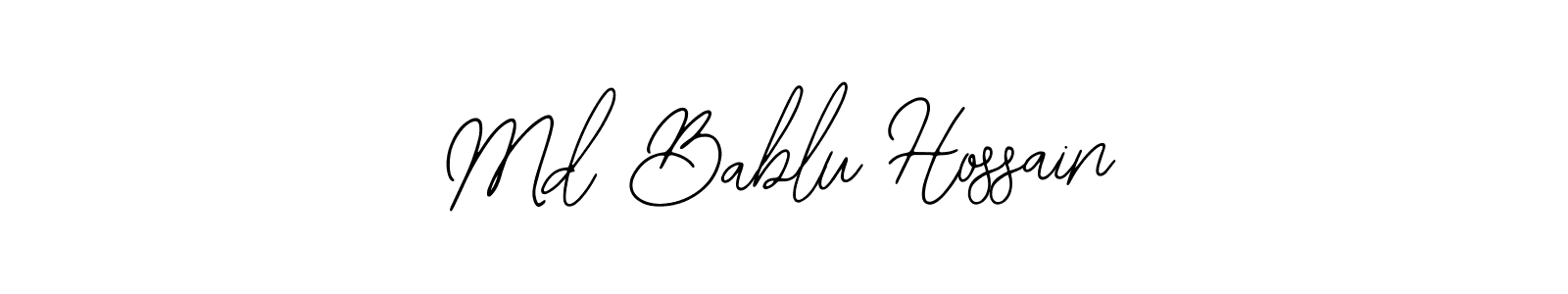 Make a beautiful signature design for name Md Bablu Hossain. Use this online signature maker to create a handwritten signature for free. Md Bablu Hossain signature style 12 images and pictures png