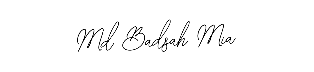 Once you've used our free online signature maker to create your best signature Bearetta-2O07w style, it's time to enjoy all of the benefits that Md Badsah Mia name signing documents. Md Badsah Mia signature style 12 images and pictures png