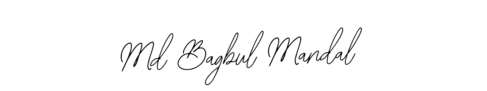 Bearetta-2O07w is a professional signature style that is perfect for those who want to add a touch of class to their signature. It is also a great choice for those who want to make their signature more unique. Get Md Bagbul Mandal name to fancy signature for free. Md Bagbul Mandal signature style 12 images and pictures png