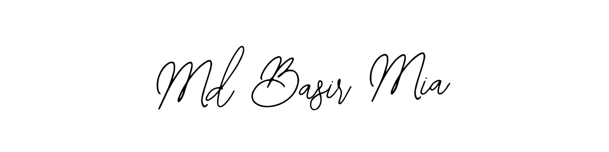 Also You can easily find your signature by using the search form. We will create Md Basir Mia name handwritten signature images for you free of cost using Bearetta-2O07w sign style. Md Basir Mia signature style 12 images and pictures png
