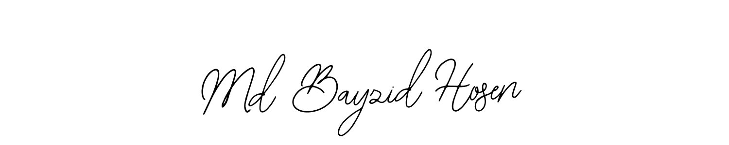 How to Draw Md Bayzid Hosen signature style? Bearetta-2O07w is a latest design signature styles for name Md Bayzid Hosen. Md Bayzid Hosen signature style 12 images and pictures png