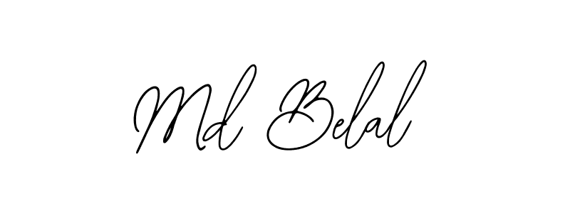 How to make Md Belal signature? Bearetta-2O07w is a professional autograph style. Create handwritten signature for Md Belal name. Md Belal signature style 12 images and pictures png