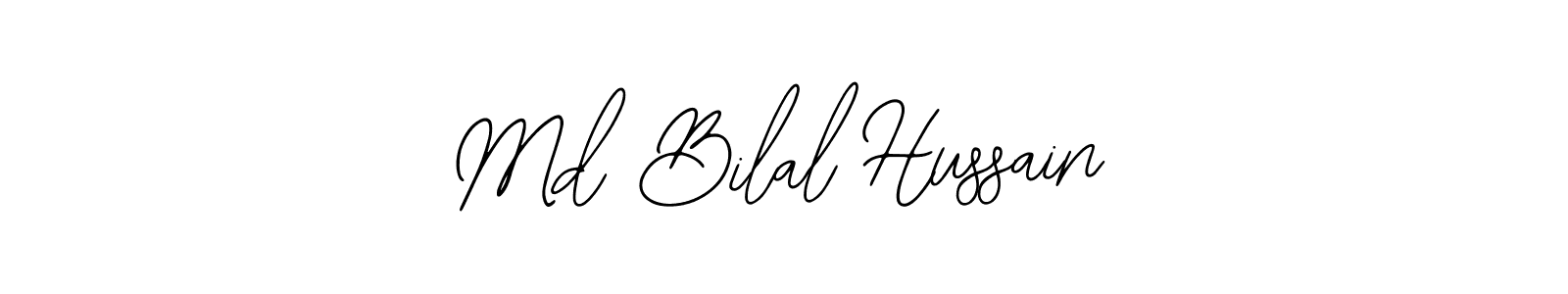 How to Draw Md Bilal Hussain signature style? Bearetta-2O07w is a latest design signature styles for name Md Bilal Hussain. Md Bilal Hussain signature style 12 images and pictures png