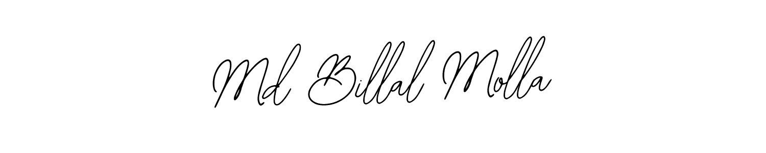 Create a beautiful signature design for name Md Billal Molla. With this signature (Bearetta-2O07w) fonts, you can make a handwritten signature for free. Md Billal Molla signature style 12 images and pictures png