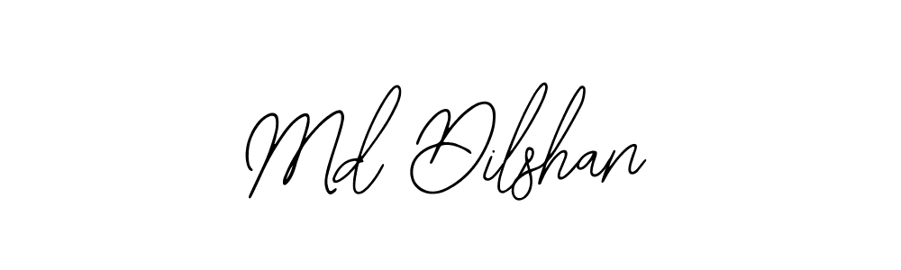 Also we have Md Dilshan name is the best signature style. Create professional handwritten signature collection using Bearetta-2O07w autograph style. Md Dilshan signature style 12 images and pictures png