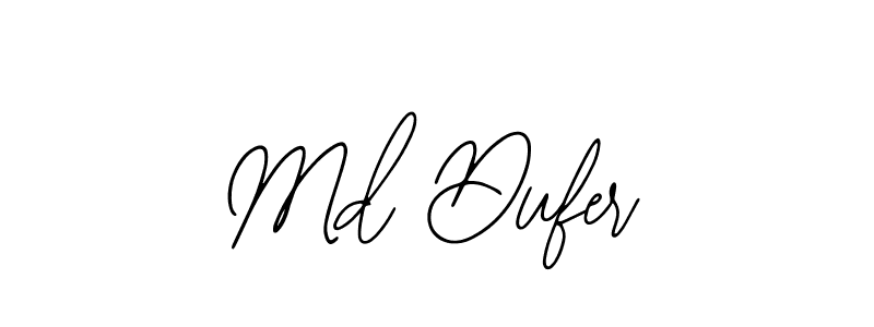 Design your own signature with our free online signature maker. With this signature software, you can create a handwritten (Bearetta-2O07w) signature for name Md Dufer. Md Dufer signature style 12 images and pictures png