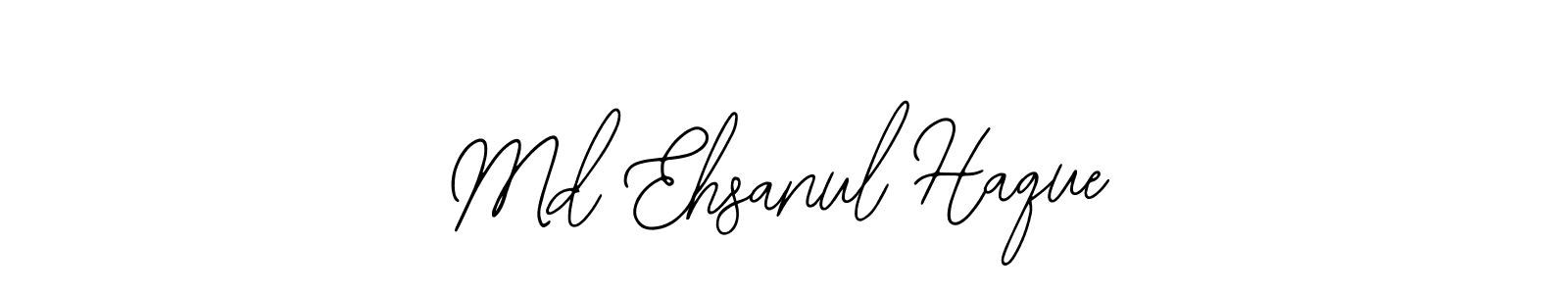 How to make Md Ehsanul Haque name signature. Use Bearetta-2O07w style for creating short signs online. This is the latest handwritten sign. Md Ehsanul Haque signature style 12 images and pictures png