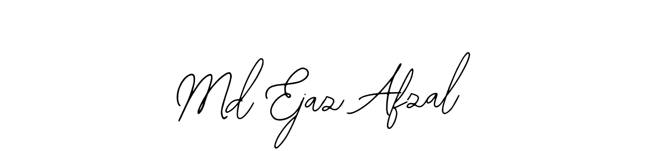 This is the best signature style for the Md Ejaz Afzal name. Also you like these signature font (Bearetta-2O07w). Mix name signature. Md Ejaz Afzal signature style 12 images and pictures png