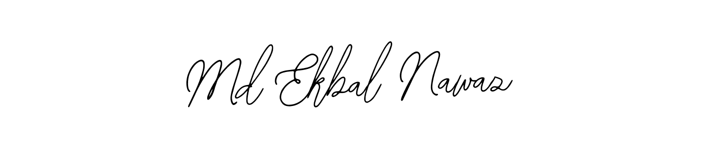 How to Draw Md Ekbal Nawaz signature style? Bearetta-2O07w is a latest design signature styles for name Md Ekbal Nawaz. Md Ekbal Nawaz signature style 12 images and pictures png