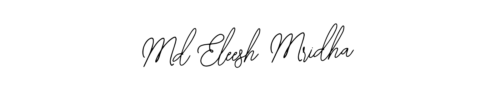 Make a beautiful signature design for name Md Eleesh Mridha. Use this online signature maker to create a handwritten signature for free. Md Eleesh Mridha signature style 12 images and pictures png