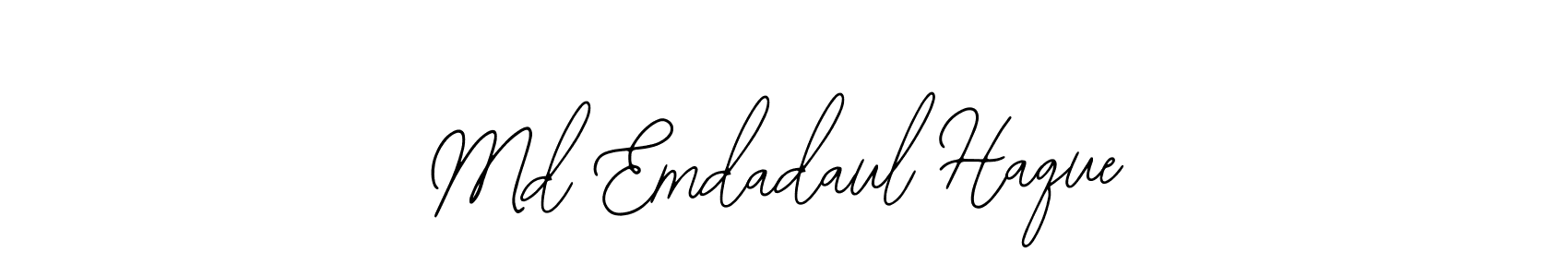 if you are searching for the best signature style for your name Md Emdadaul Haque. so please give up your signature search. here we have designed multiple signature styles  using Bearetta-2O07w. Md Emdadaul Haque signature style 12 images and pictures png