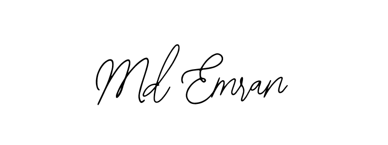 Also You can easily find your signature by using the search form. We will create Md Emran name handwritten signature images for you free of cost using Bearetta-2O07w sign style. Md Emran signature style 12 images and pictures png