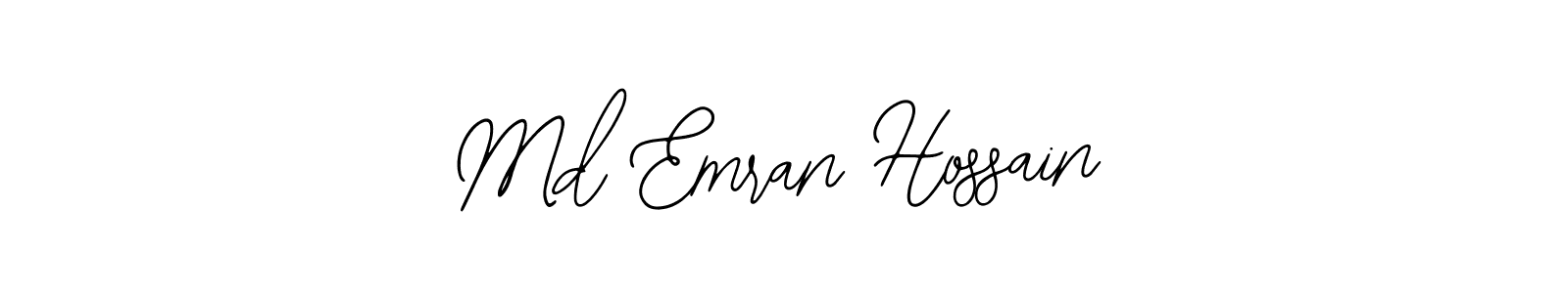 Similarly Bearetta-2O07w is the best handwritten signature design. Signature creator online .You can use it as an online autograph creator for name Md Emran Hossain. Md Emran Hossain signature style 12 images and pictures png