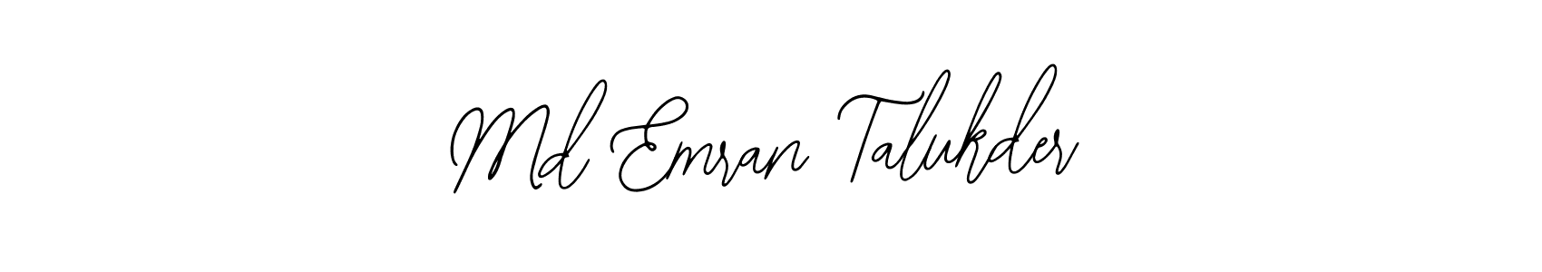 Also You can easily find your signature by using the search form. We will create Md Emran Talukder name handwritten signature images for you free of cost using Bearetta-2O07w sign style. Md Emran Talukder signature style 12 images and pictures png