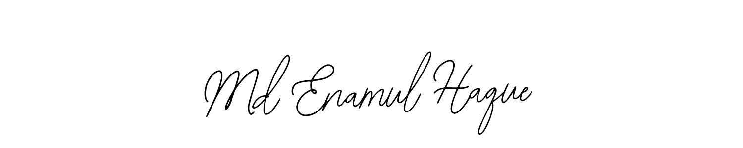 Use a signature maker to create a handwritten signature online. With this signature software, you can design (Bearetta-2O07w) your own signature for name Md Enamul Haque. Md Enamul Haque signature style 12 images and pictures png