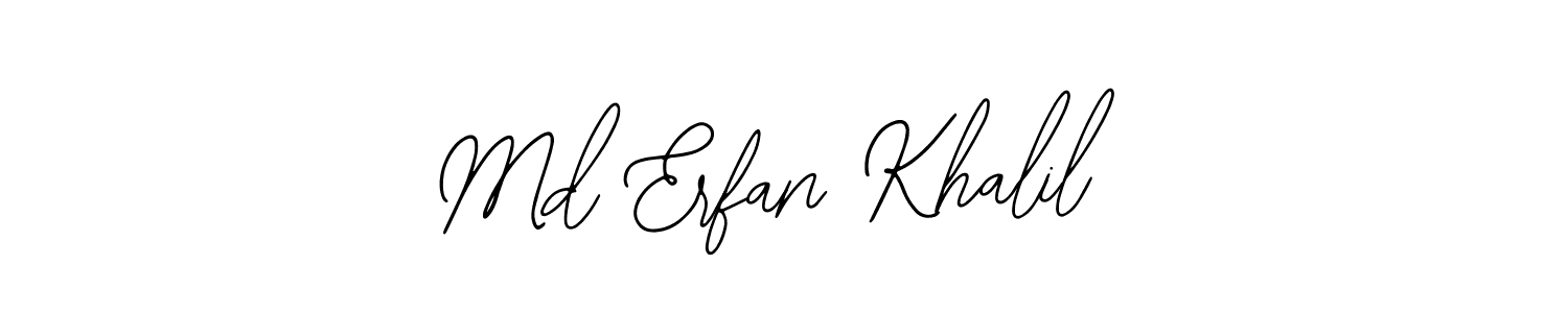 Create a beautiful signature design for name Md Erfan Khalil. With this signature (Bearetta-2O07w) fonts, you can make a handwritten signature for free. Md Erfan Khalil signature style 12 images and pictures png