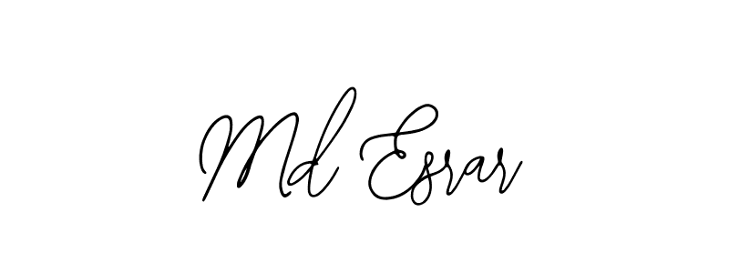 Bearetta-2O07w is a professional signature style that is perfect for those who want to add a touch of class to their signature. It is also a great choice for those who want to make their signature more unique. Get Md Esrar name to fancy signature for free. Md Esrar signature style 12 images and pictures png