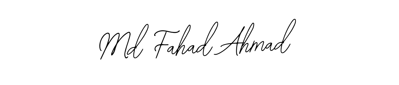 Make a short Md Fahad Ahmad signature style. Manage your documents anywhere anytime using Bearetta-2O07w. Create and add eSignatures, submit forms, share and send files easily. Md Fahad Ahmad signature style 12 images and pictures png