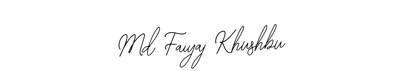 if you are searching for the best signature style for your name Md Faiyaj Khushbu. so please give up your signature search. here we have designed multiple signature styles  using Bearetta-2O07w. Md Faiyaj Khushbu signature style 12 images and pictures png