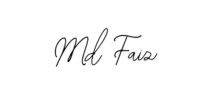 Use a signature maker to create a handwritten signature online. With this signature software, you can design (Bearetta-2O07w) your own signature for name Md Faiz. Md Faiz signature style 12 images and pictures png