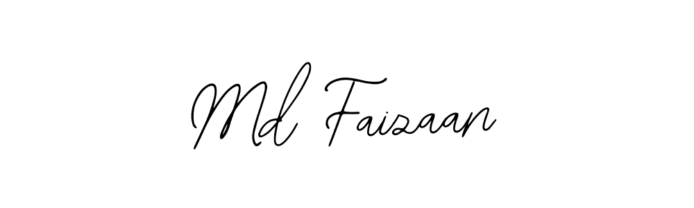 Bearetta-2O07w is a professional signature style that is perfect for those who want to add a touch of class to their signature. It is also a great choice for those who want to make their signature more unique. Get Md Faizaan name to fancy signature for free. Md Faizaan signature style 12 images and pictures png