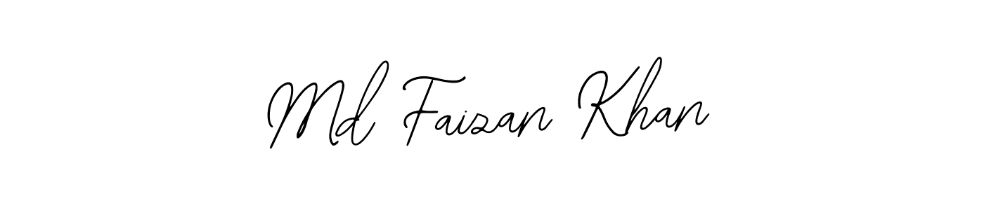 Make a beautiful signature design for name Md Faizan Khan. With this signature (Bearetta-2O07w) style, you can create a handwritten signature for free. Md Faizan Khan signature style 12 images and pictures png