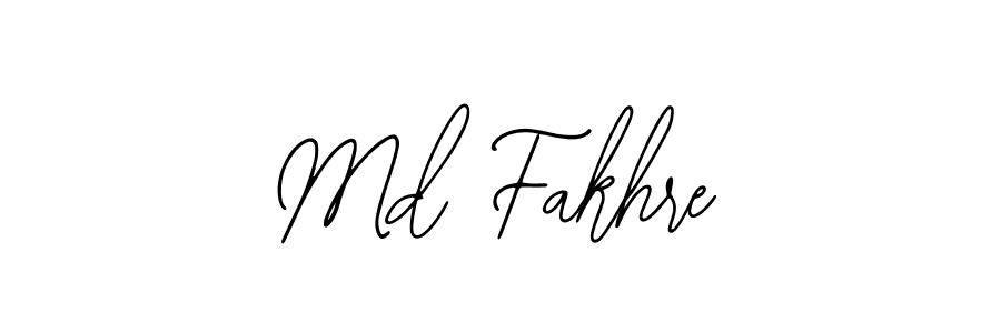 You should practise on your own different ways (Bearetta-2O07w) to write your name (Md Fakhre) in signature. don't let someone else do it for you. Md Fakhre signature style 12 images and pictures png