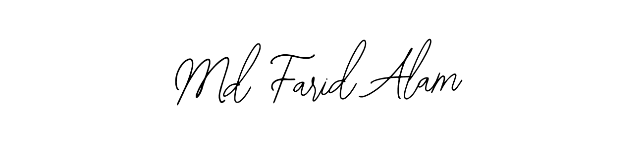 Also You can easily find your signature by using the search form. We will create Md Farid Alam name handwritten signature images for you free of cost using Bearetta-2O07w sign style. Md Farid Alam signature style 12 images and pictures png