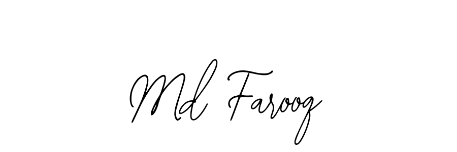 The best way (Bearetta-2O07w) to make a short signature is to pick only two or three words in your name. The name Md Farooq include a total of six letters. For converting this name. Md Farooq signature style 12 images and pictures png