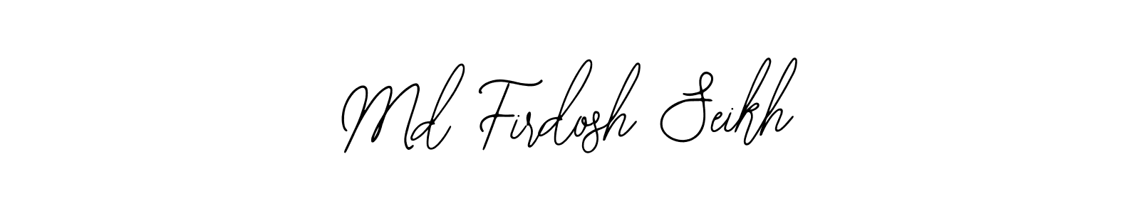 Once you've used our free online signature maker to create your best signature Bearetta-2O07w style, it's time to enjoy all of the benefits that Md Firdosh Seikh name signing documents. Md Firdosh Seikh signature style 12 images and pictures png