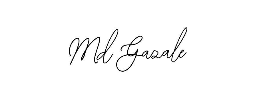 Similarly Bearetta-2O07w is the best handwritten signature design. Signature creator online .You can use it as an online autograph creator for name Md Gazale. Md Gazale signature style 12 images and pictures png