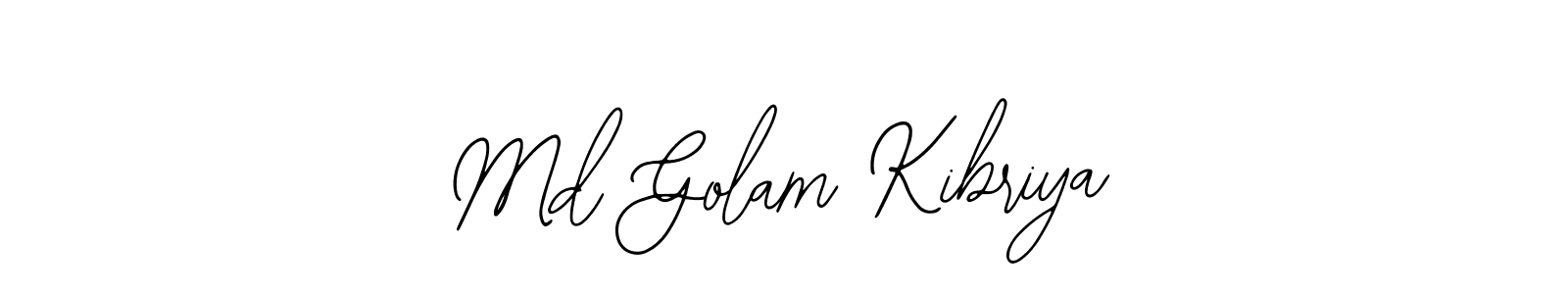 Create a beautiful signature design for name Md Golam Kibriya. With this signature (Bearetta-2O07w) fonts, you can make a handwritten signature for free. Md Golam Kibriya signature style 12 images and pictures png